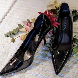 {Wild Diva} Black Heels